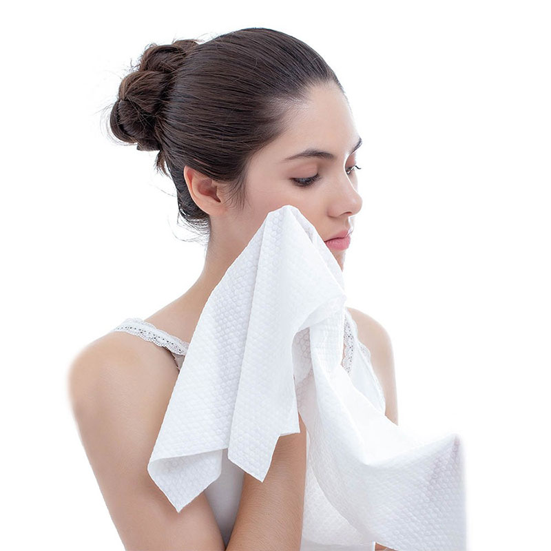 Skin-friendly cotton wipes removable disposable face towel travel wet and dry can be customized